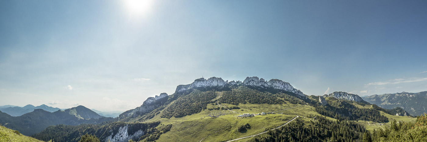 Die Kampenwand, der Hausberg der Chiemgauer Alpen